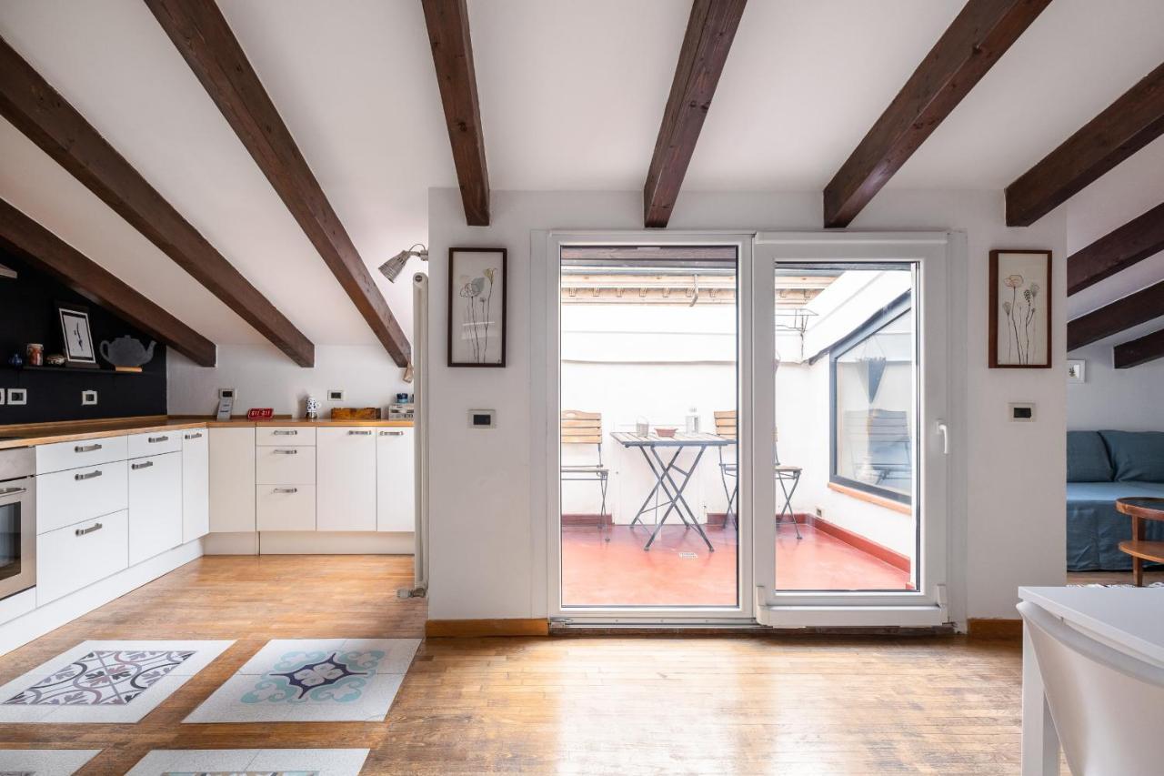 Loft Con 2 Terrazzi Nei Pressi Della Johns Hopkins University Bologna Bagian luar foto